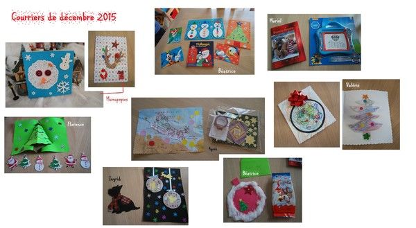 Courriers de décembre 2015